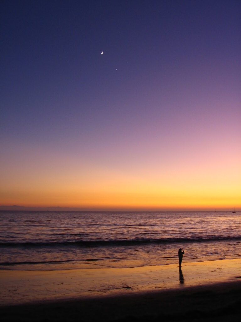 A Triad of Sunset Jewels, Butterfly Beach, Santa Barbara, CA 2008 (J.D. Grubb Photography)