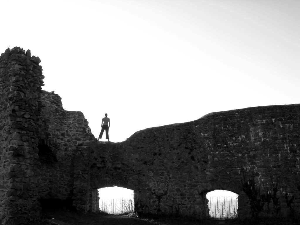 "Alone in Ruins, Sausenberg, Germany 2006" by J.D. Grubb Photography