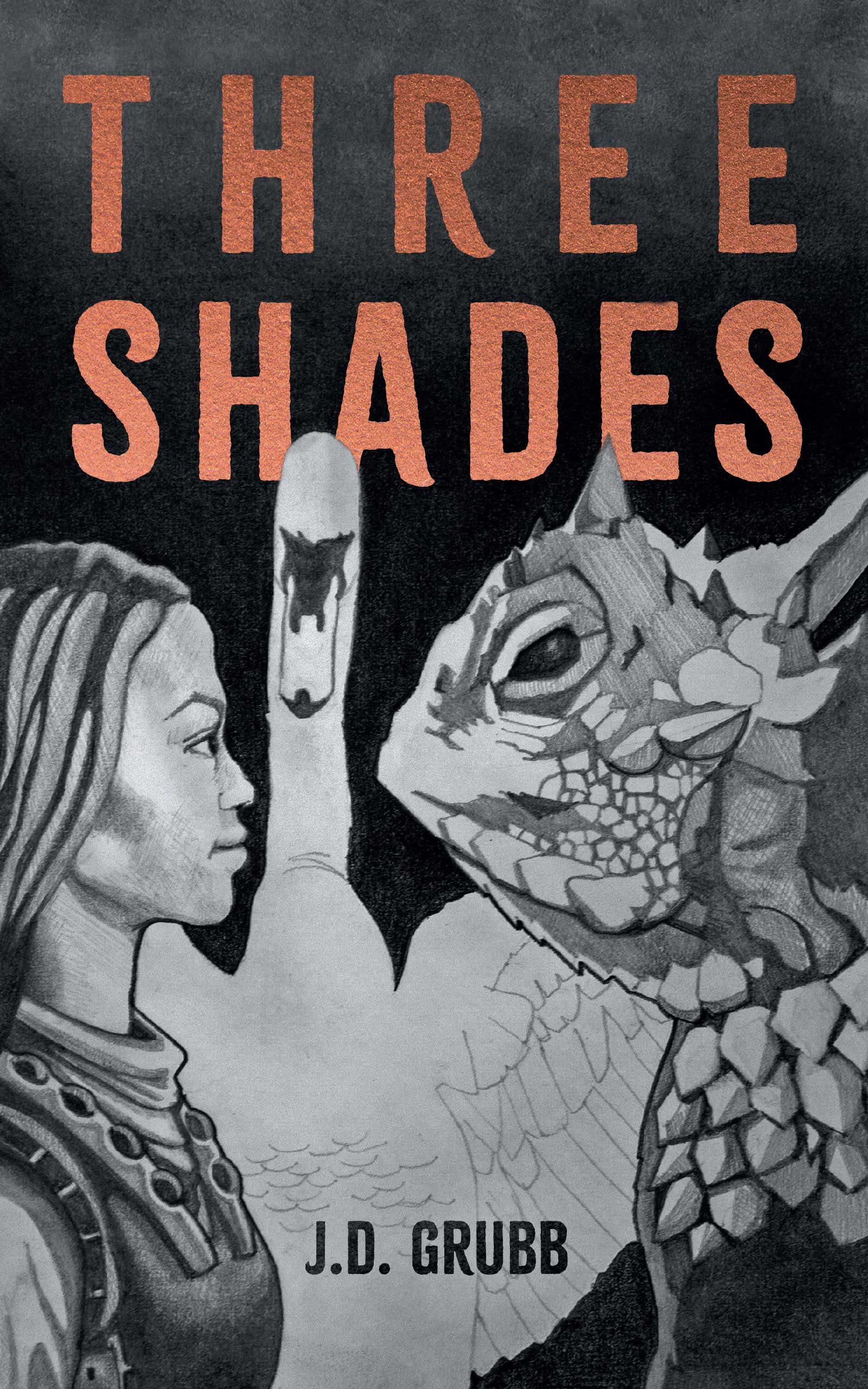 Three Shades (Book Cover)